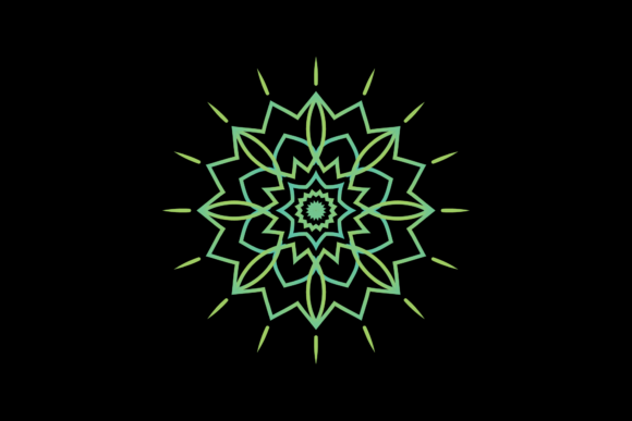 Download Mandala Gradient Ornament Graphic Design - Mandala Collection