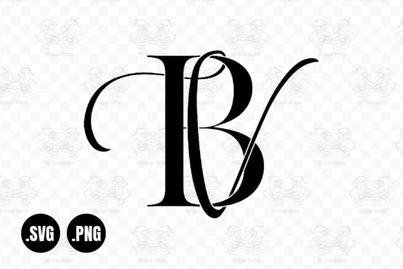Download BV, VB, Wedding Monogram, Calligraphy - Wedding monogram Collection