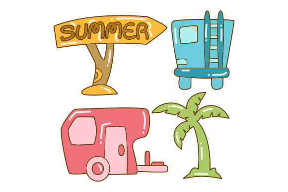 Download Motor Home and Recreational Vehicle Set - Vehicle Collection