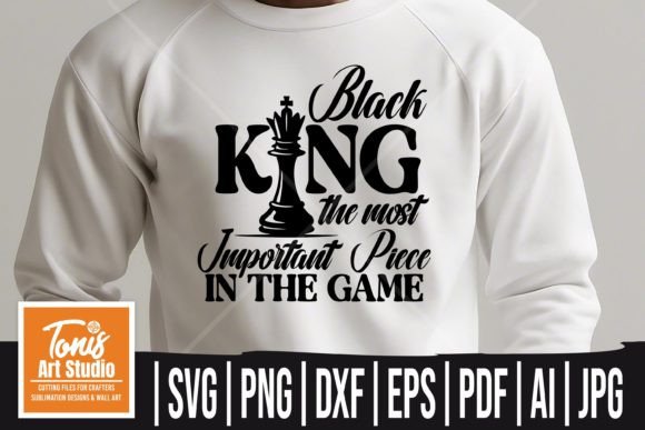 Download Black King SVG, Black Man Svg, Father - Black Collection