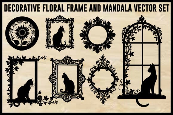 Download Vintage Floral Laser Cut Ornamental Fram - Vintage Collection