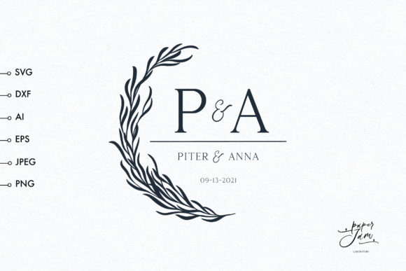 Download Wedding Monogram Frame Svg - Wedding monogram Collection