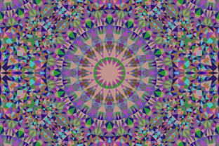Download Seamless Triangle Mandala Pattern - Mandala Collection