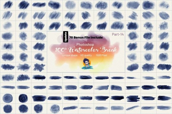 Download Realistic Watercolor Brushes - Brush Collection